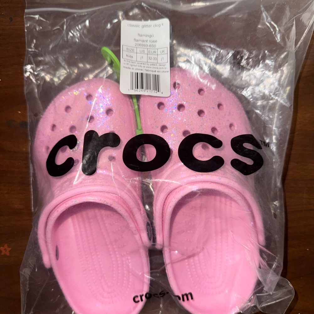 CROCS Pink Sandals & Flip Flops